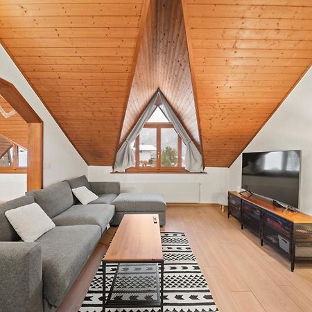 Cosy Appartement Lumineux Et Spacieux A Charmey Buitenkant foto